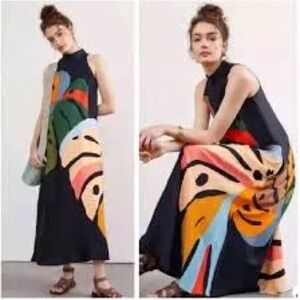 FARM RIO - Floral Halter Maxi Drew M